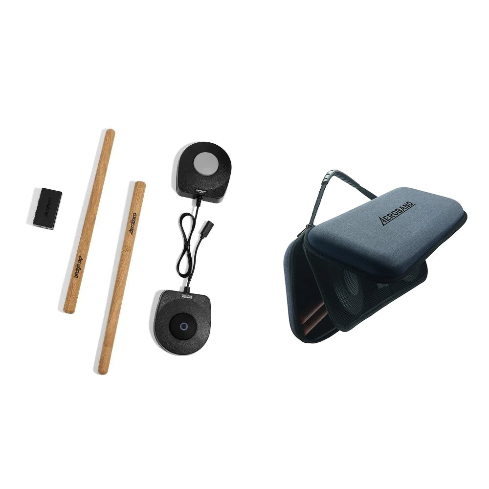 AeroBand PocketDrum 2 PLUS Somatosensory Digital Electronic Air Drum Stick Set Drumsticks & Foot Pedals & Bluetooth Adapter - Image 10