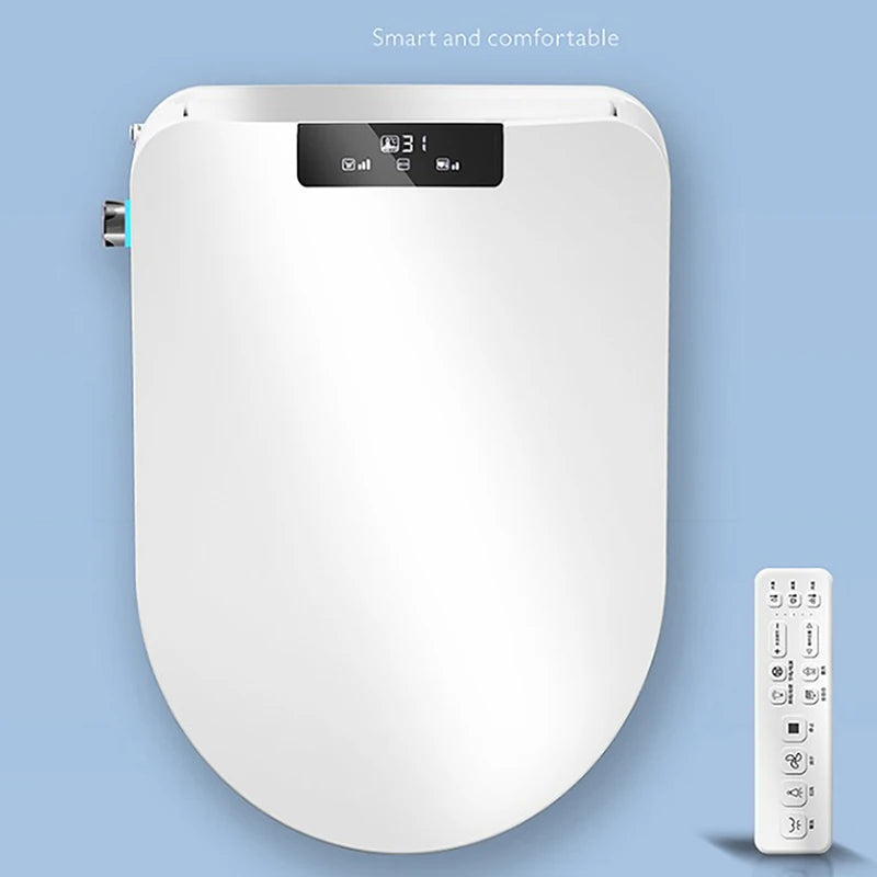 EcoFresh D U-shape Smart toilet seat Electric Bidet cover smart night light intelligent bidet sprayer heat clean dry Massage - Image 11