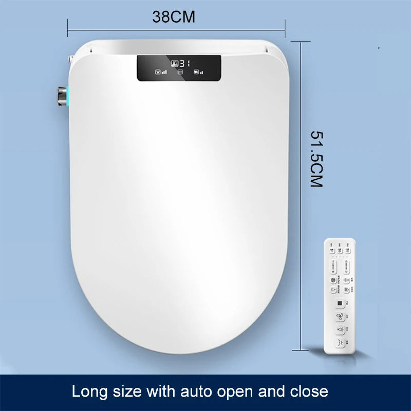 EcoFresh D U-shape Smart toilet seat Electric Bidet cover smart night light intelligent bidet sprayer heat clean dry Massage - Image 5