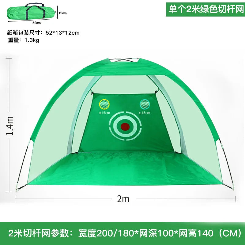 Outdoor Practice Net Portable Indoor Golf Practice Net Golf Cutting Practice Net Golf Batting Cage - Image 13
