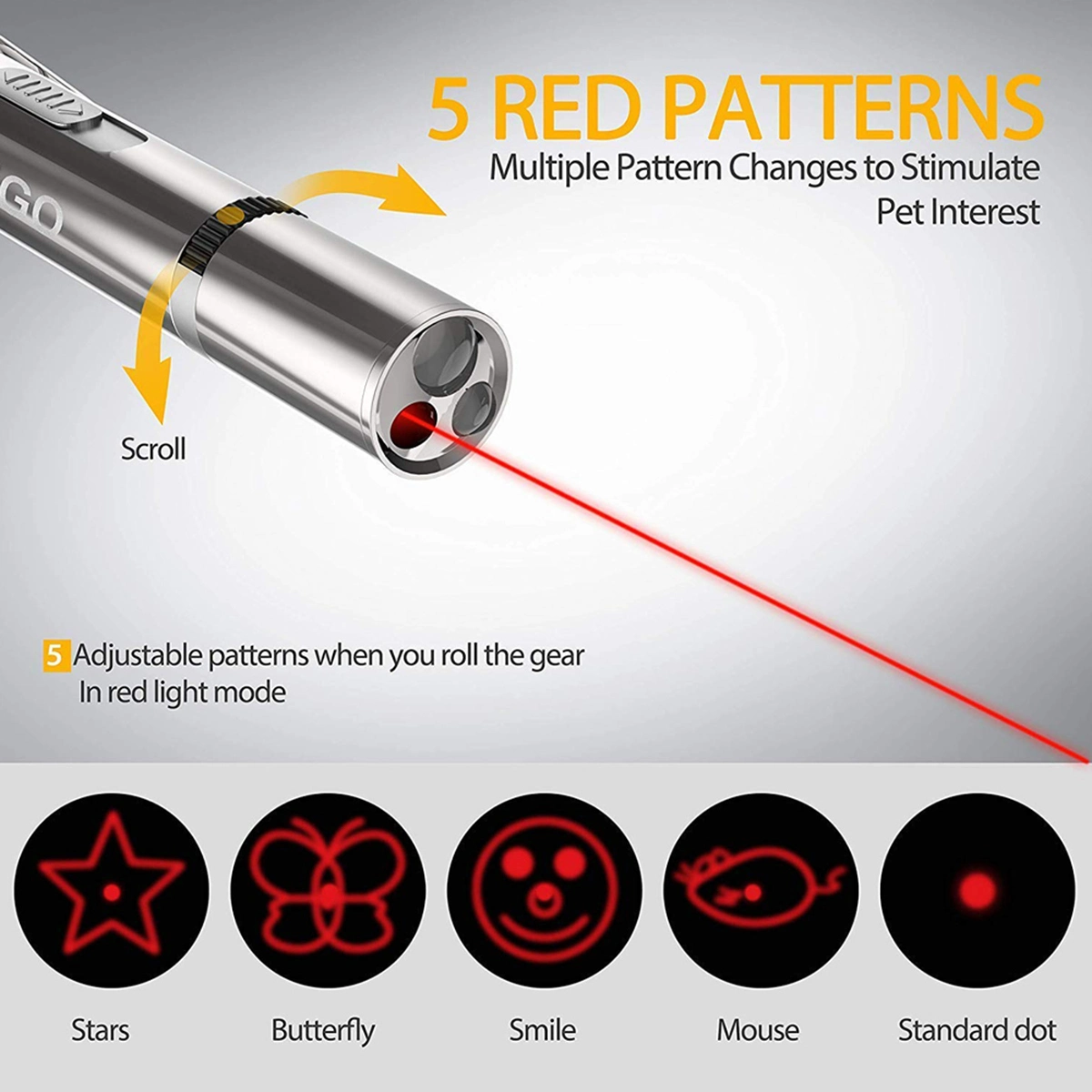 Pet Training Exercise Tool Cat Toys LED Pointer - Image 4