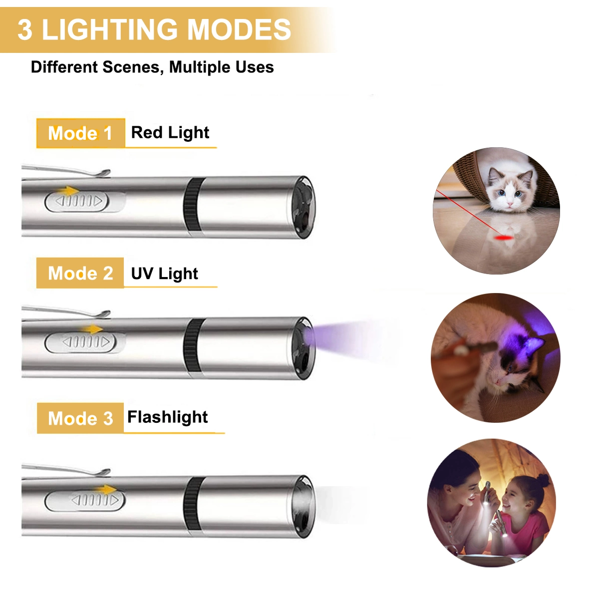 Pet Training Exercise Tool Cat Toys LED Pointer - Image 6