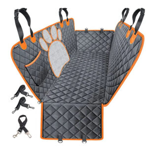 Waterproof Oxford Car Back Seat Protector - Pet Mat Dog Hammock Car Seat Cover