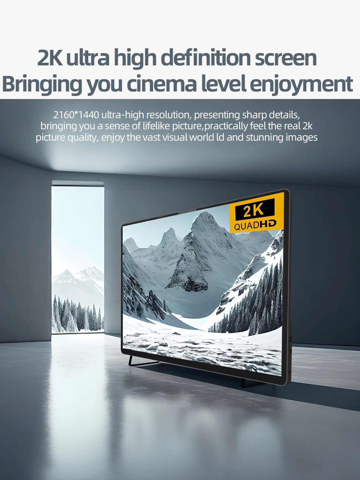 ZSUS 2160*1440 14-inch 2K Portable Monitor 60HZ For Laptop XBox PS4 / 5 Switch TV Box Cell Phone PC Extension Mobile - Image 7